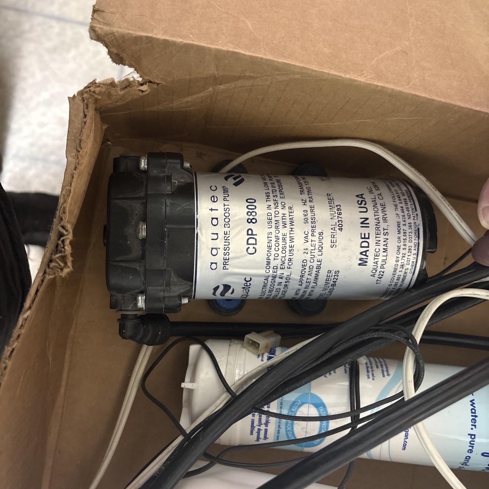 Culligan LC-200 Reverse Osmosis Residential/Commercial System With Boost Pump