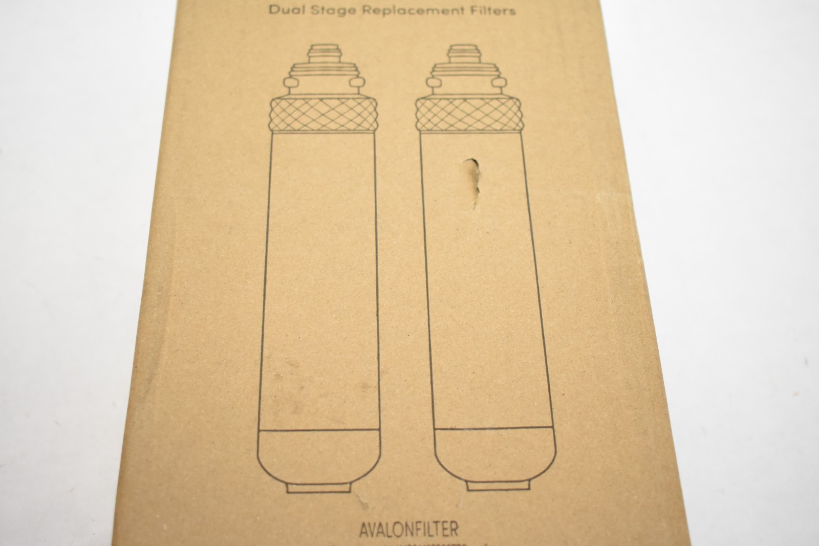 Avalon Dual Stage Replacement Filters Stage 1/2 For Bottleless Water Coolers