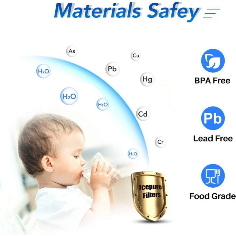 GE MSWF Refrigerator Is Equipped with An Inbuilt Activated Carbon Water Filter