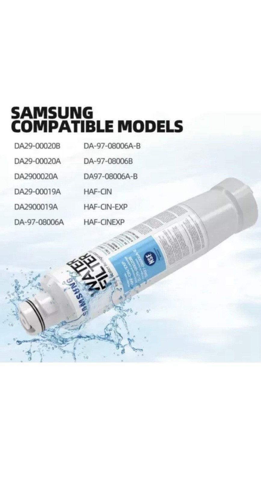 Samsung Water Filter DA29-00020B