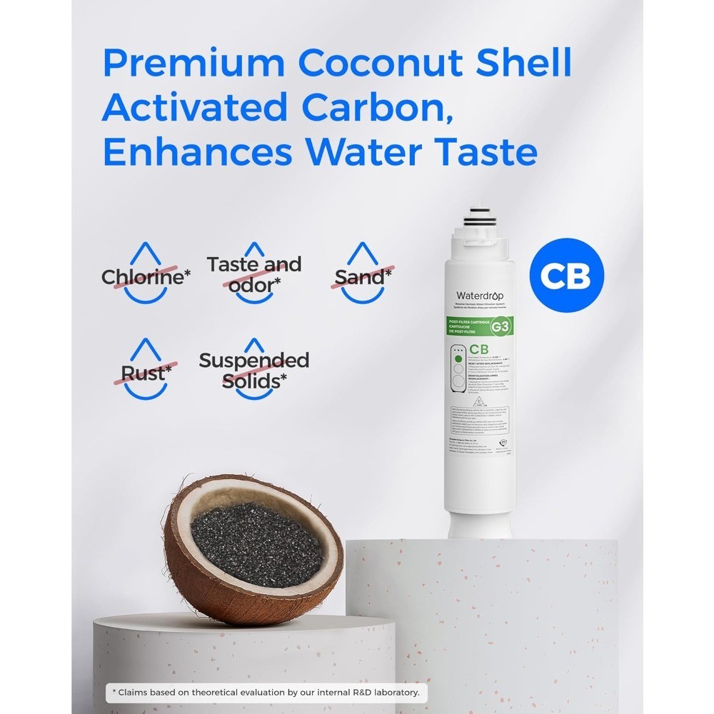 Reverse Osmosis System Replacement Water 3-Stage Combo Pack 2 x G3-N1CF