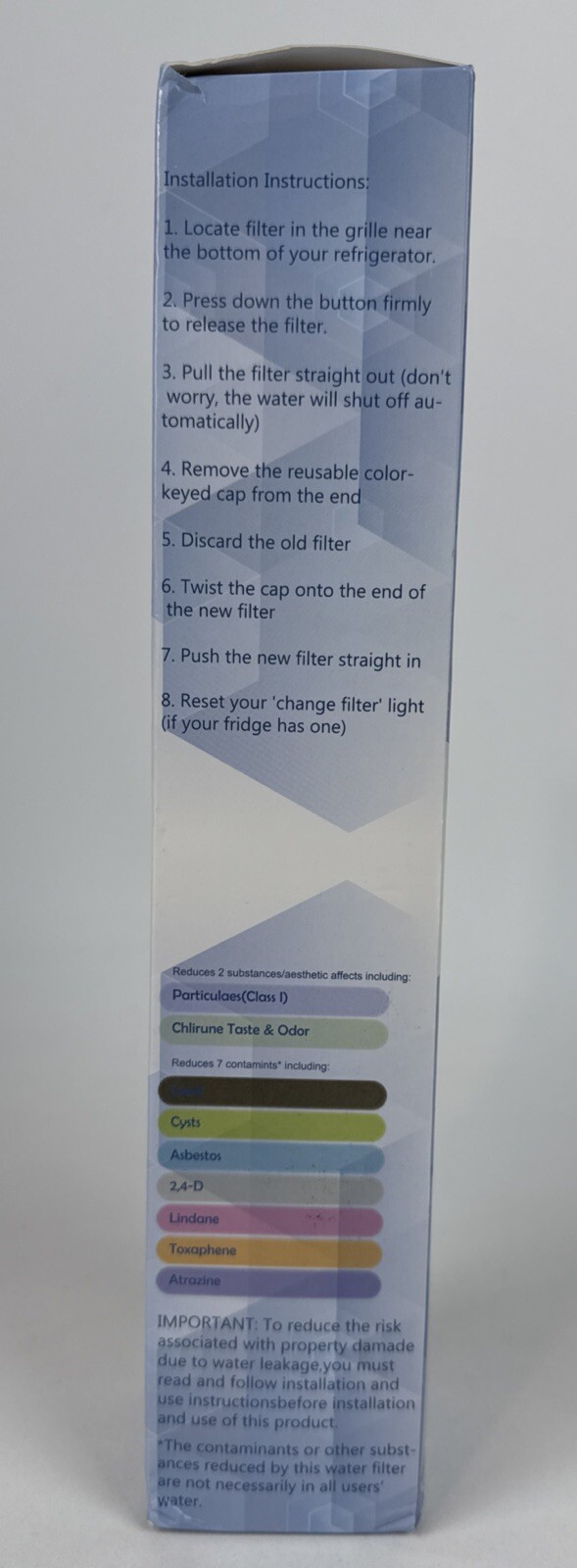 Water Replacement Filter ULTRAWF 469999 For FRIGIDAIRE/Kenmore Brands