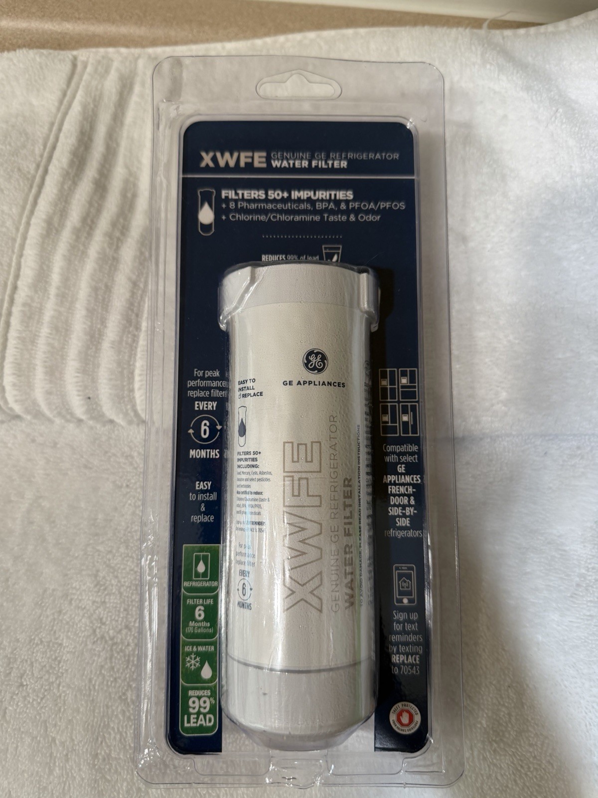 GE Twist-in Refrigerator Water Filter GE Appliances