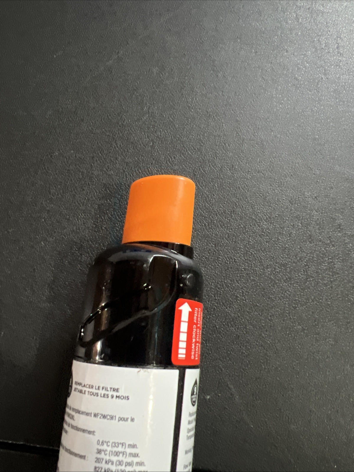 EveryDrop 2 Ice And Water Refrigerator Water Filter ΕDR2RXD1 White Orange