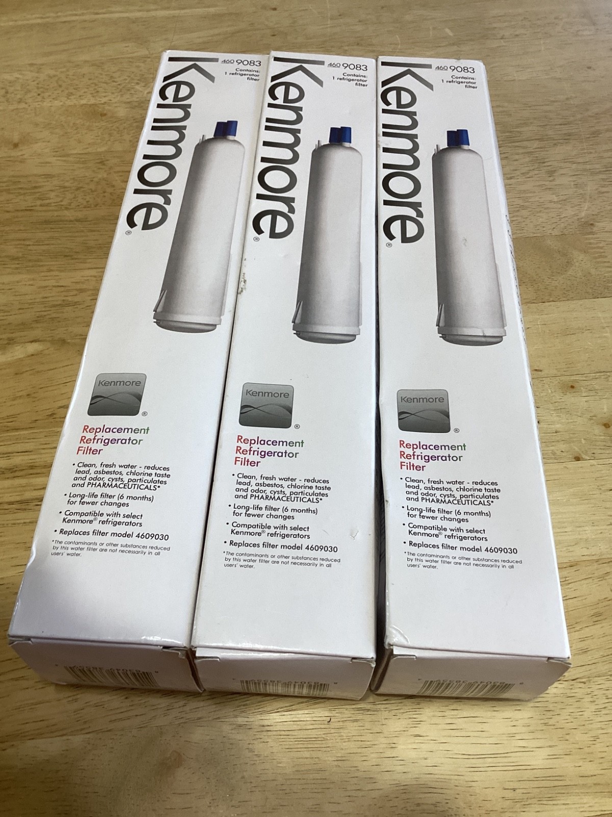 3 Pack Kenmore 9083 460083 Replacement Refrigerator Cartridge Water Filter – OEM