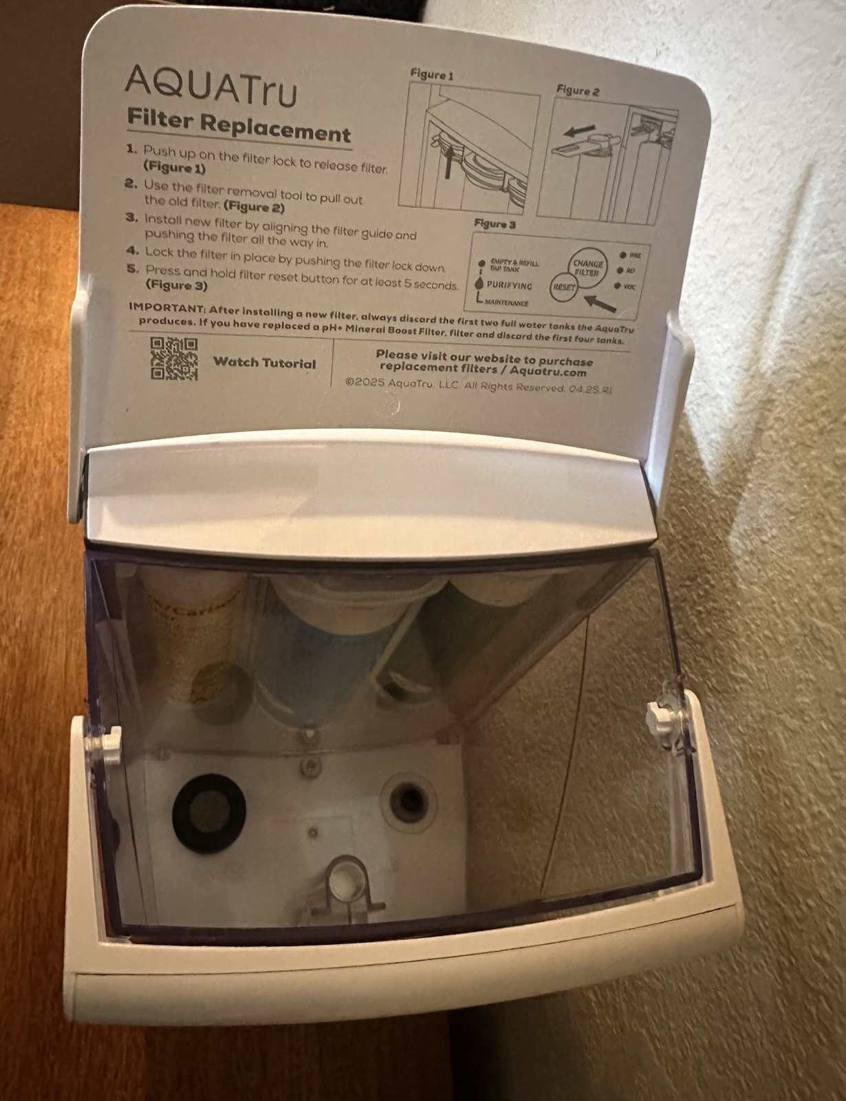 AquaTru Carafe Countertop Reverse Osmosis Water Purifier
