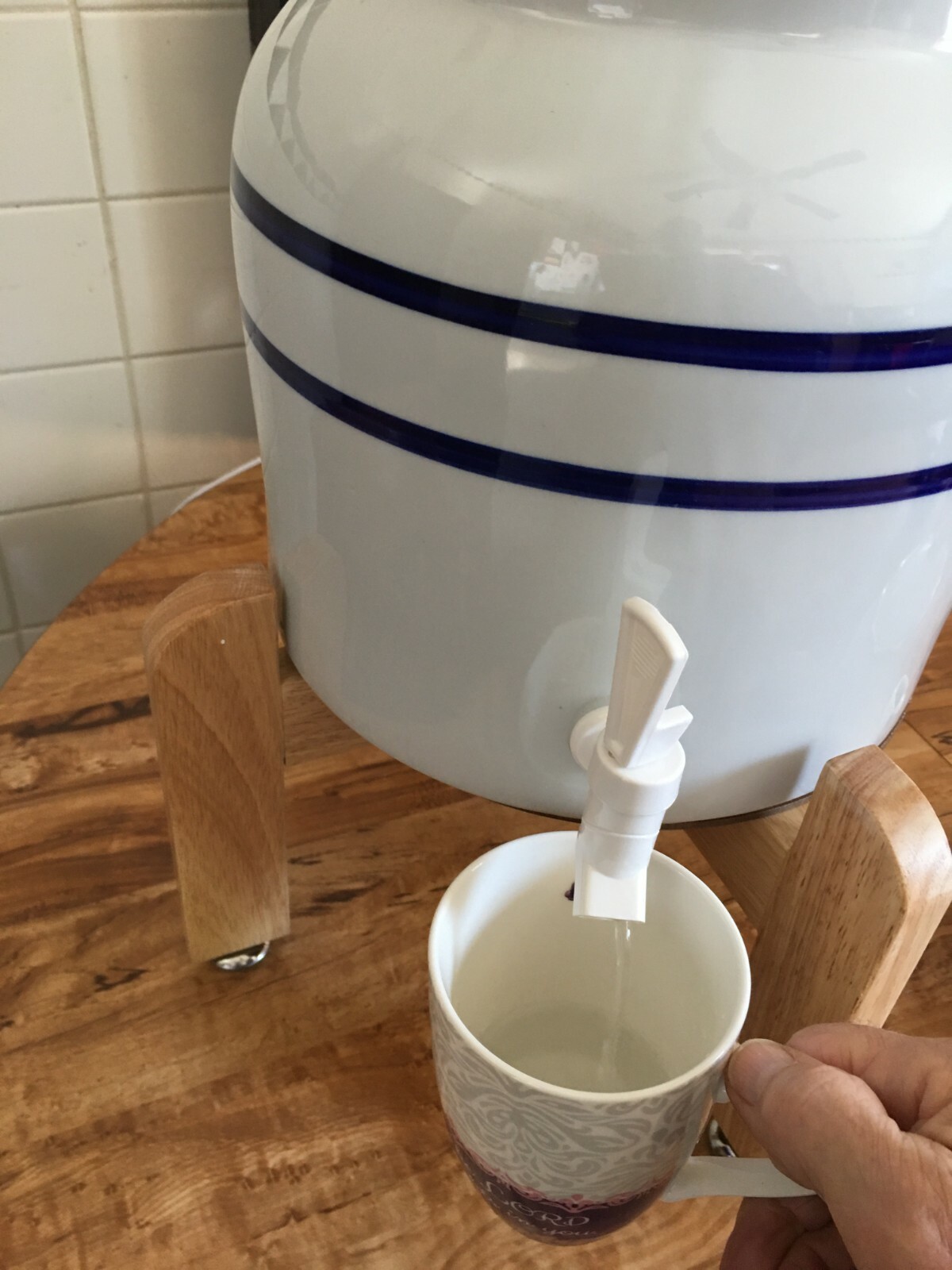 anti-fluoride ceramic + silver filter and Primo water crock