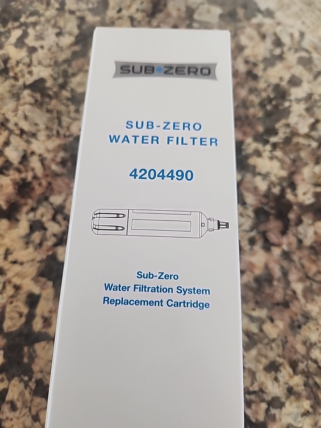 Sub-Zero 4204490 Refrigerator Water Filter Cartridge Replacement 1 Pack OEM
