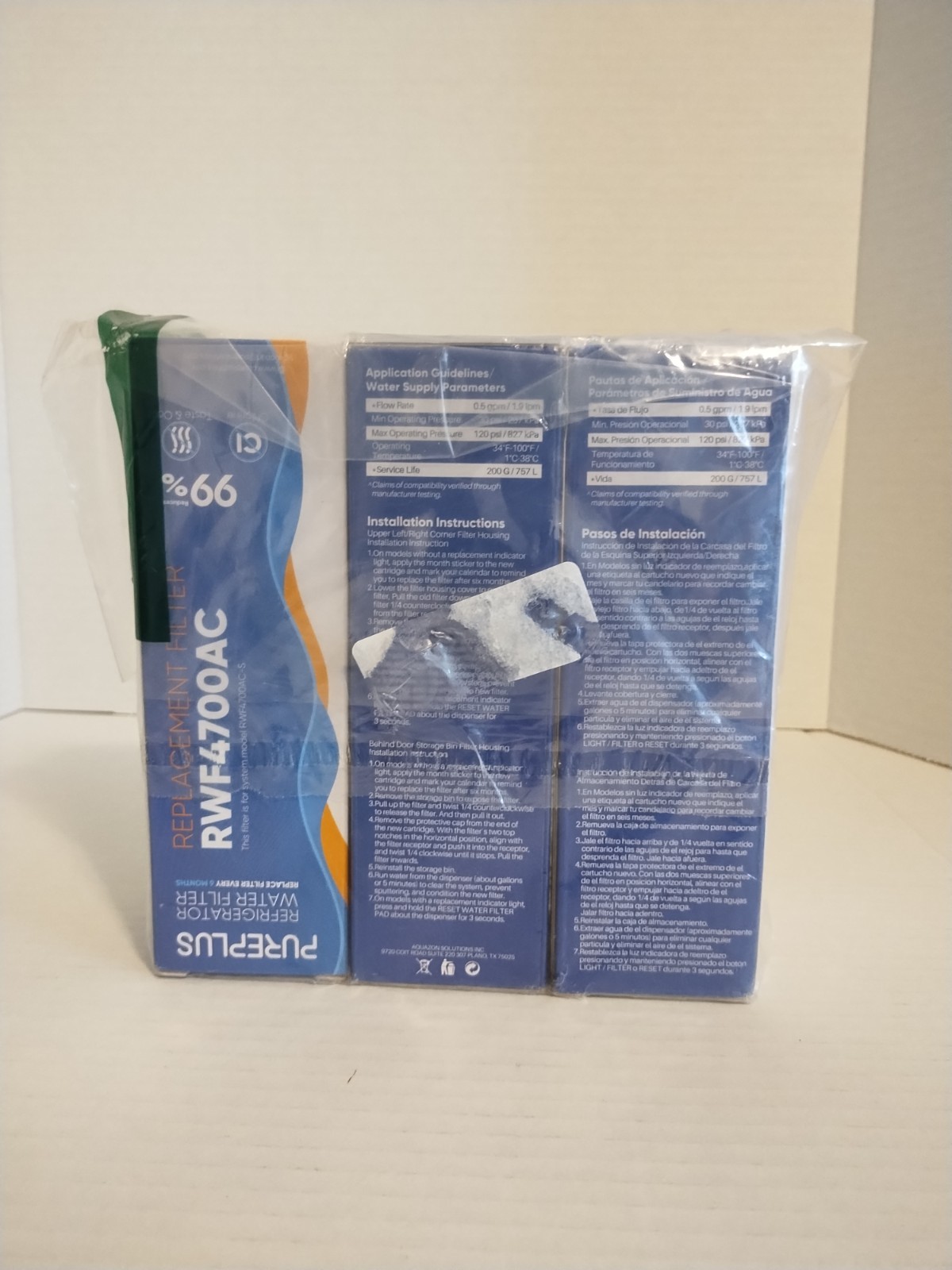 PurePlus Replacement Filter RWF4700AC- 3 Pack