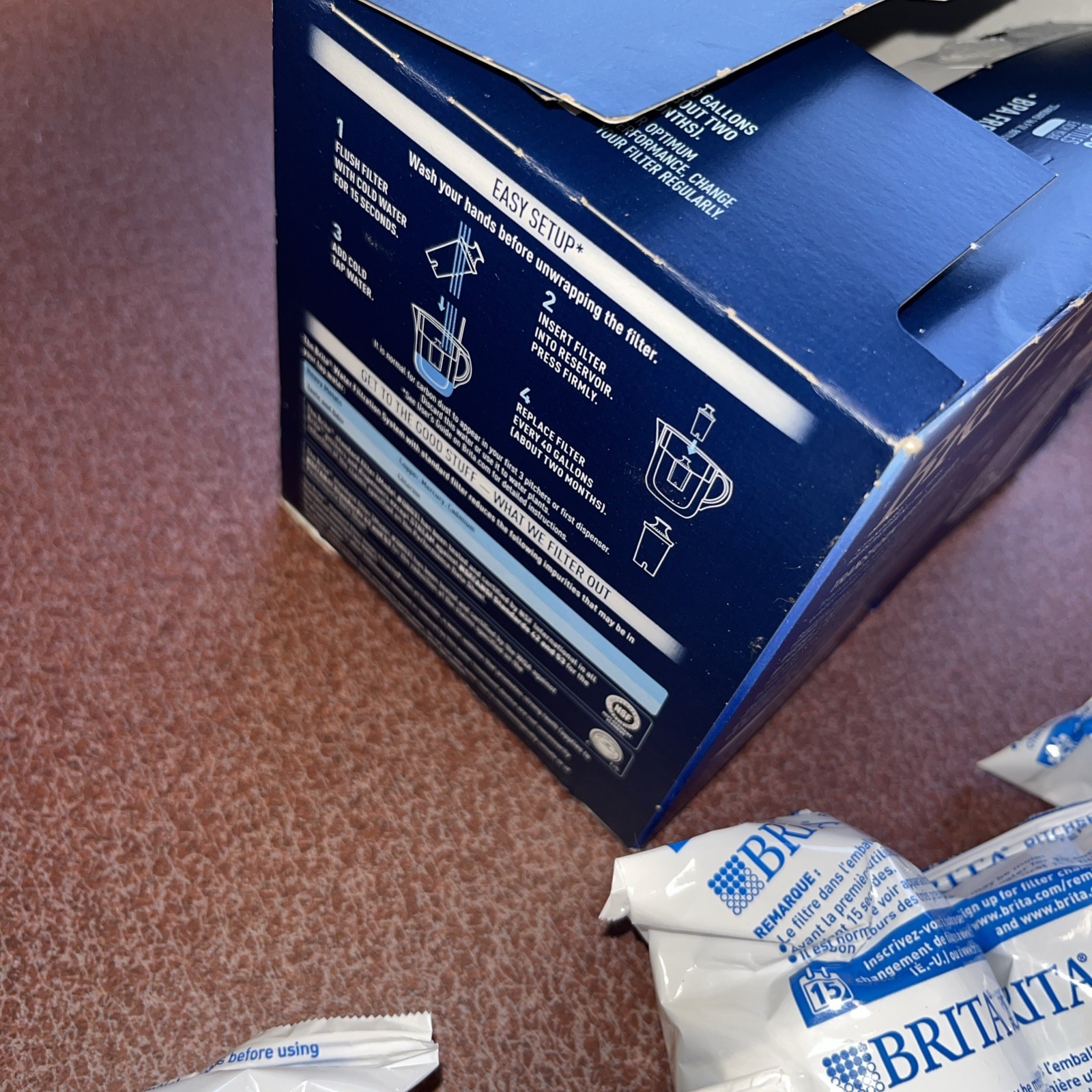 Brita Water Filters Standard Replacement 6 Pack