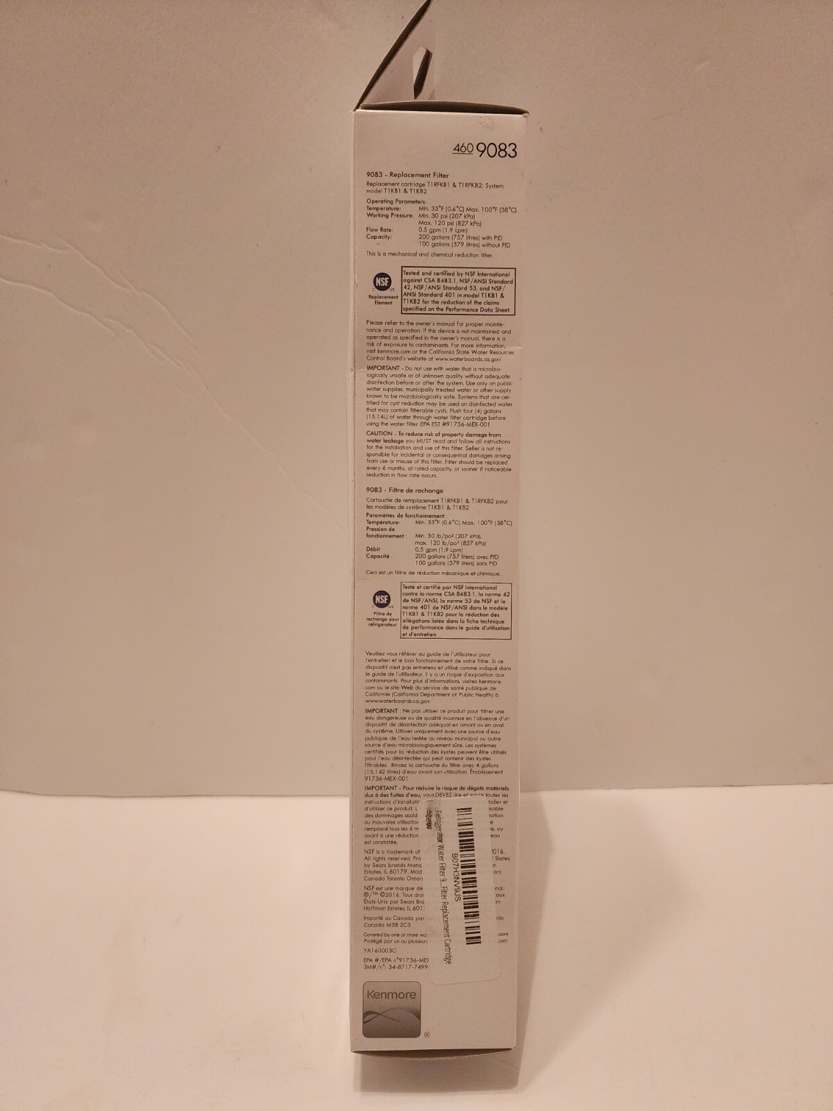 Genuine OEM Kenmore 460-9083 Replacement Refrigerator Filter 9083 9020 9030 # 3
