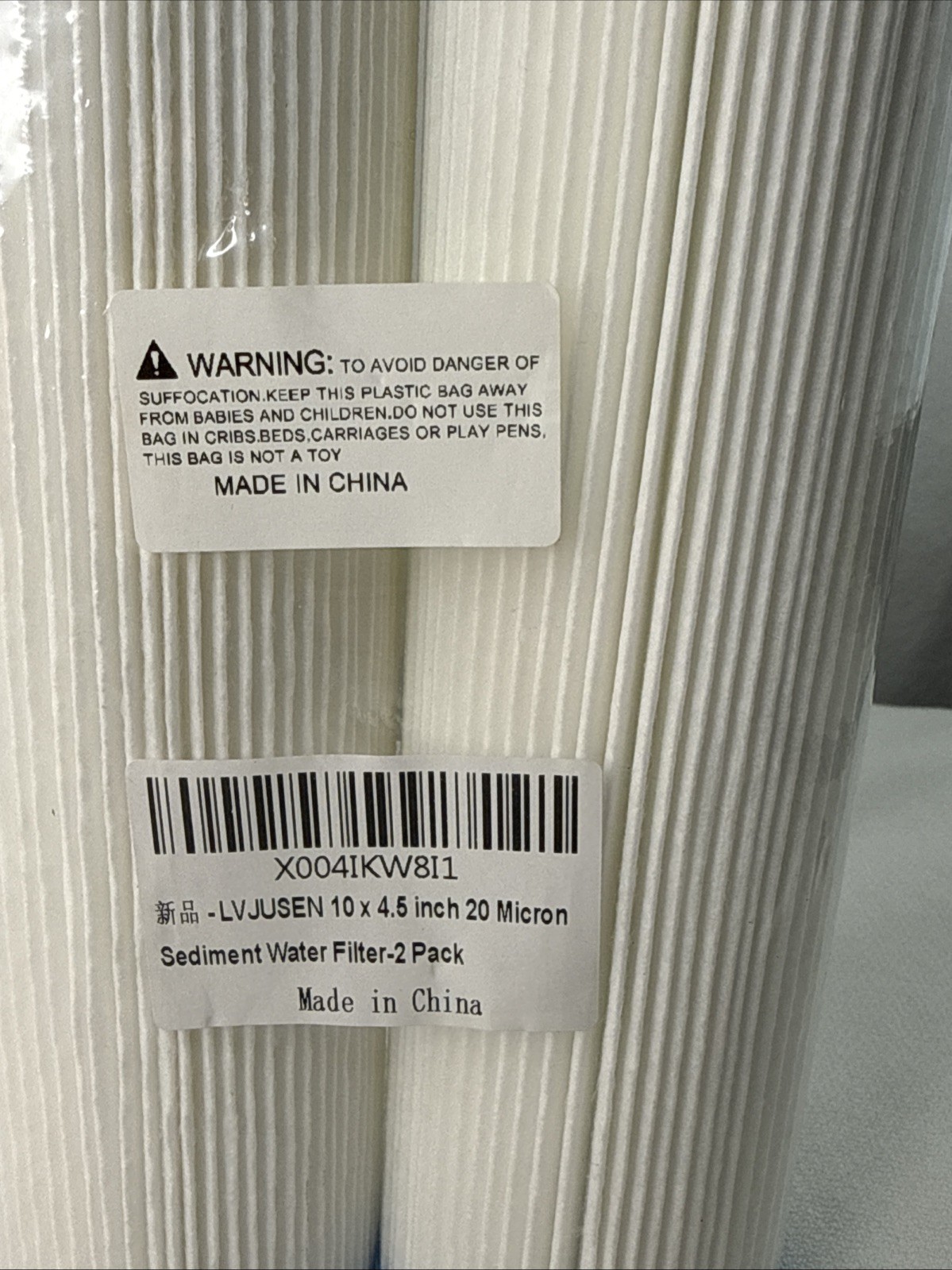 6 20 Micron Sediment Water Filter 10 x 2.5 inch for WFPFC3002/ WHKF-WHPL/ W50PE