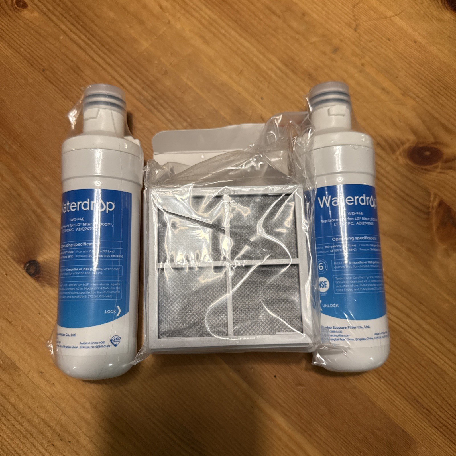 Waterdrop WD-F46 New, Sealed – Lot of 2
