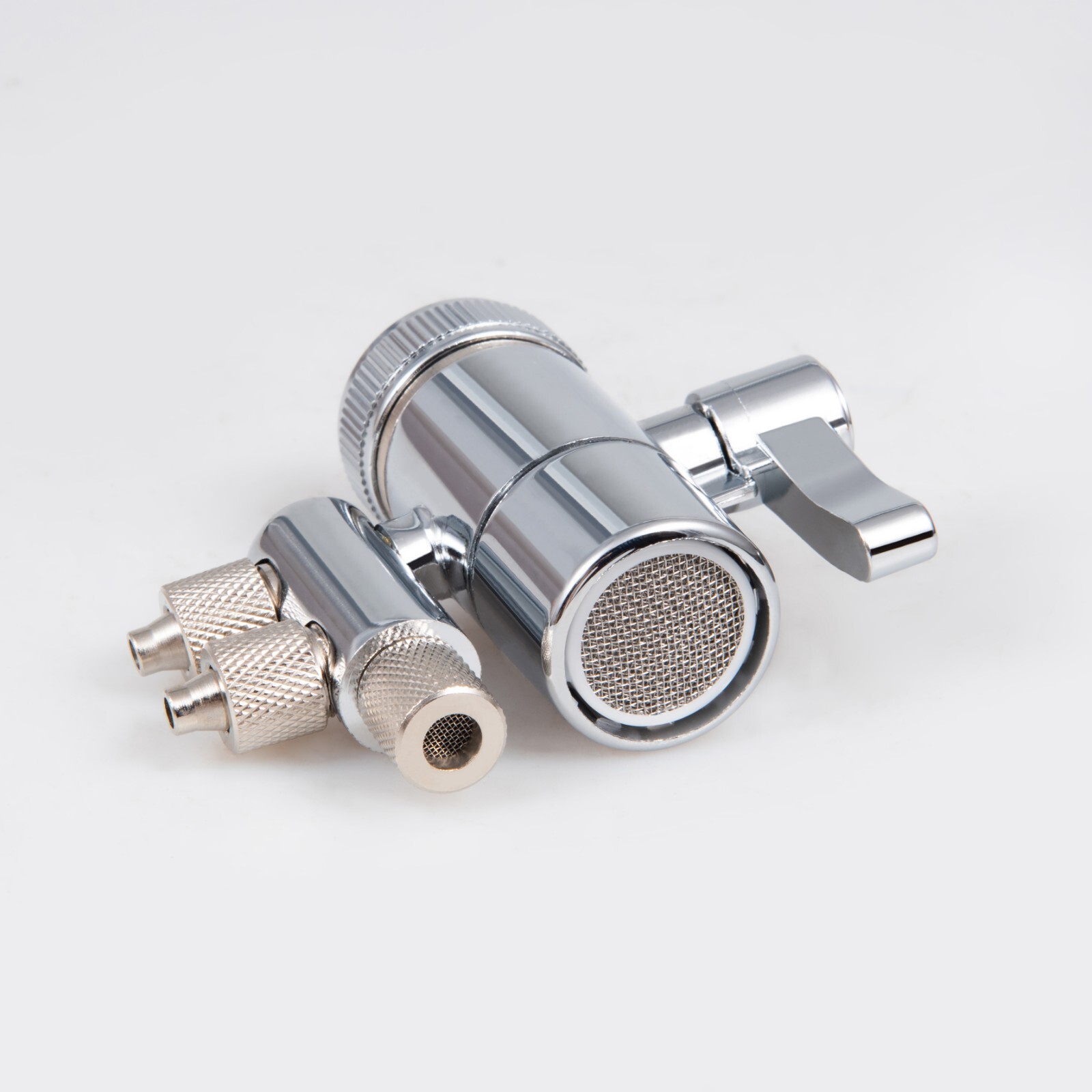 2 Way Kitchen Faucet Diverter Valve Splitter for Counter water Filter