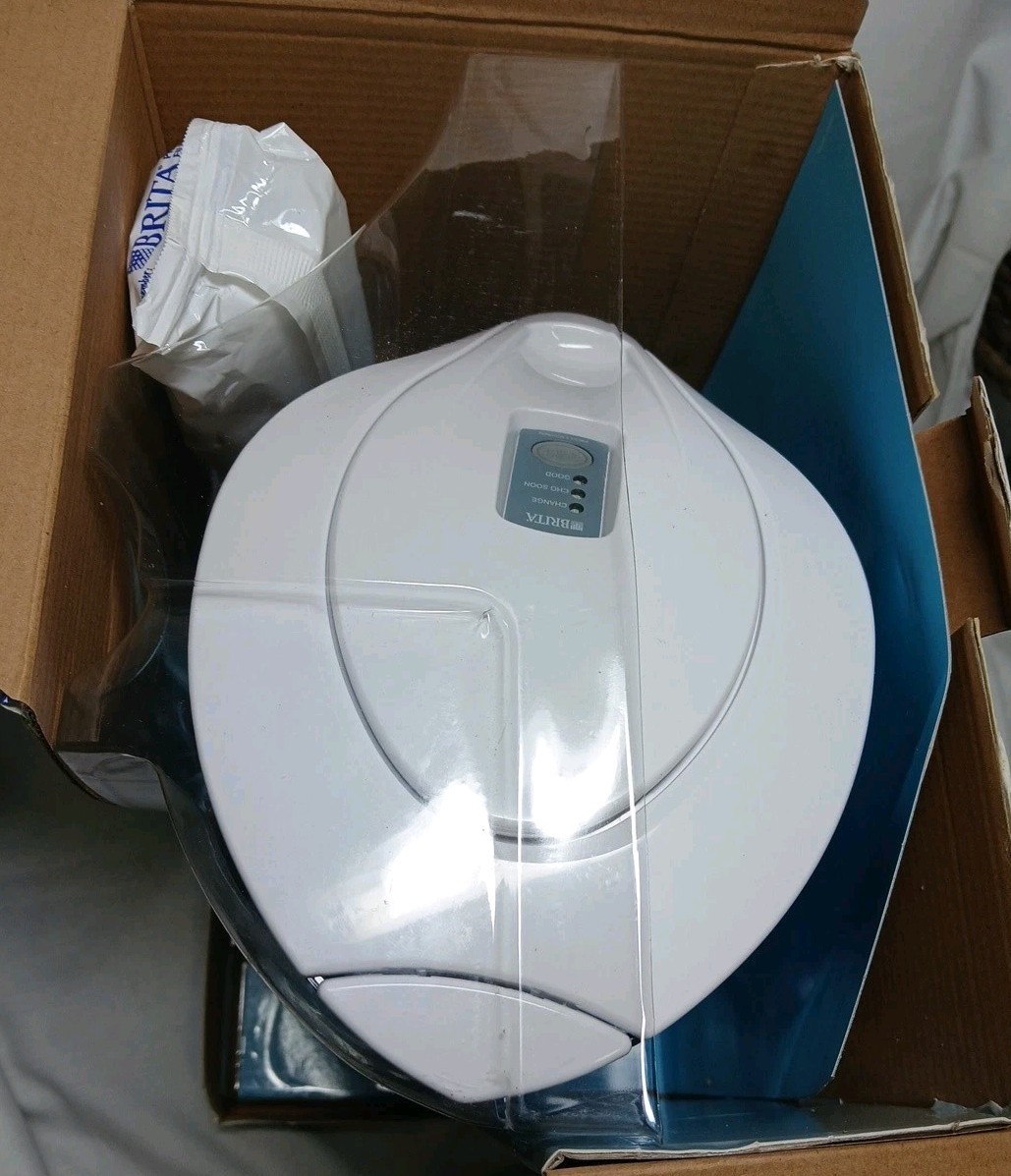 BRITA Grand Model 10 Cup Water Pitcher & Filter Oceania Model White – NEW in Box