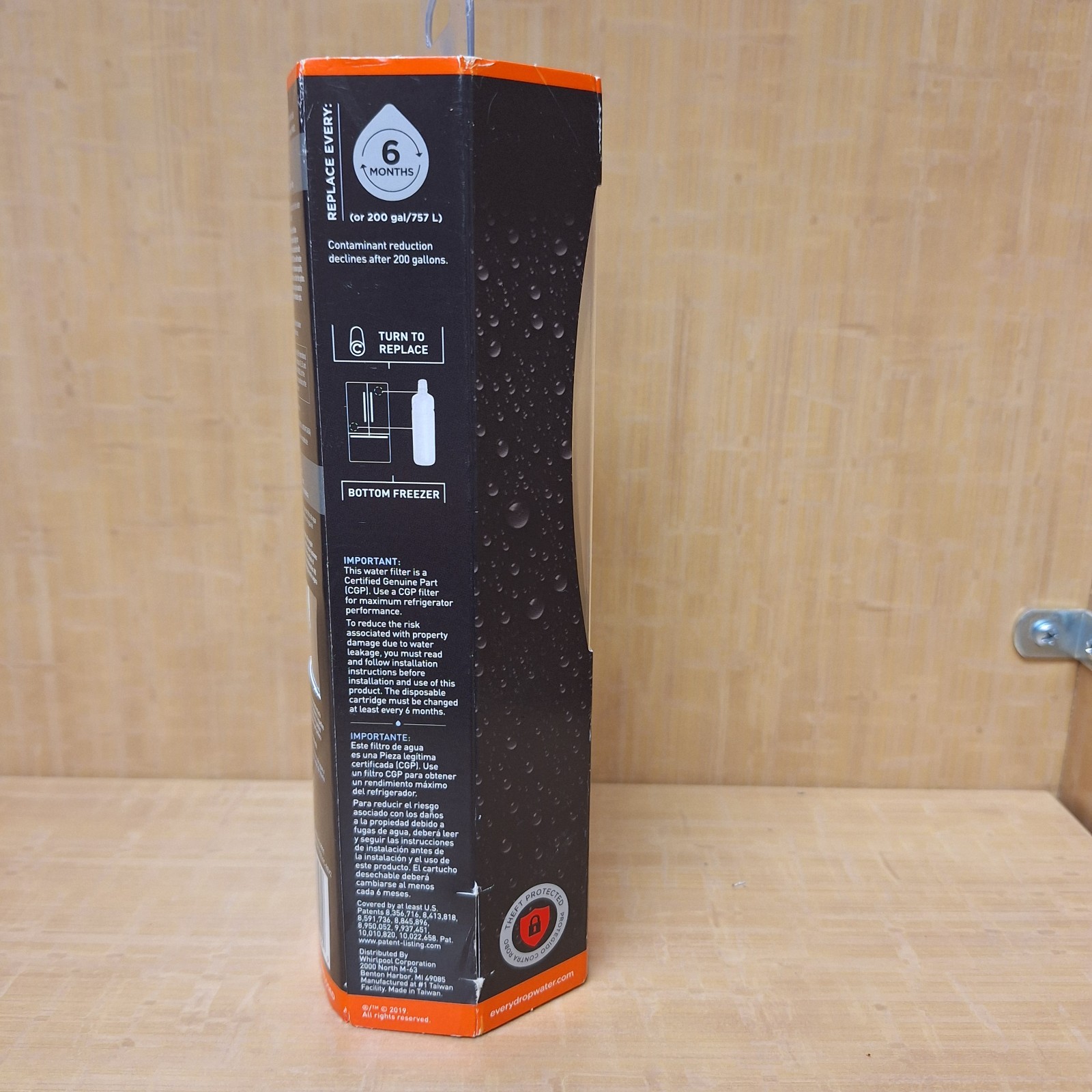 EveryDrop #2 Ice & Water Refrigerator Filter ΕDR2RXD1 New In Box