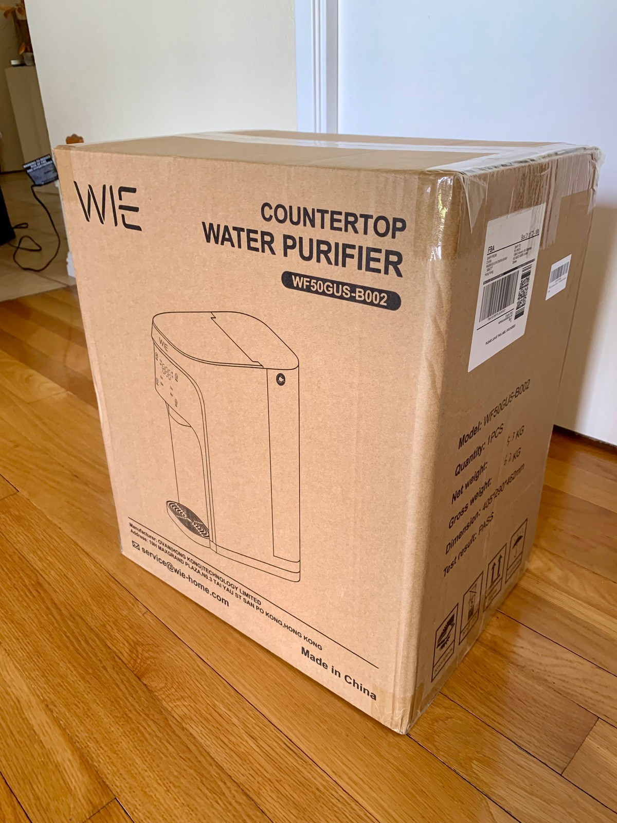 WIE Reverse Osmosis Water Filter Countertop, 7 Stage, UV, NSF/ANSI 58 Tested