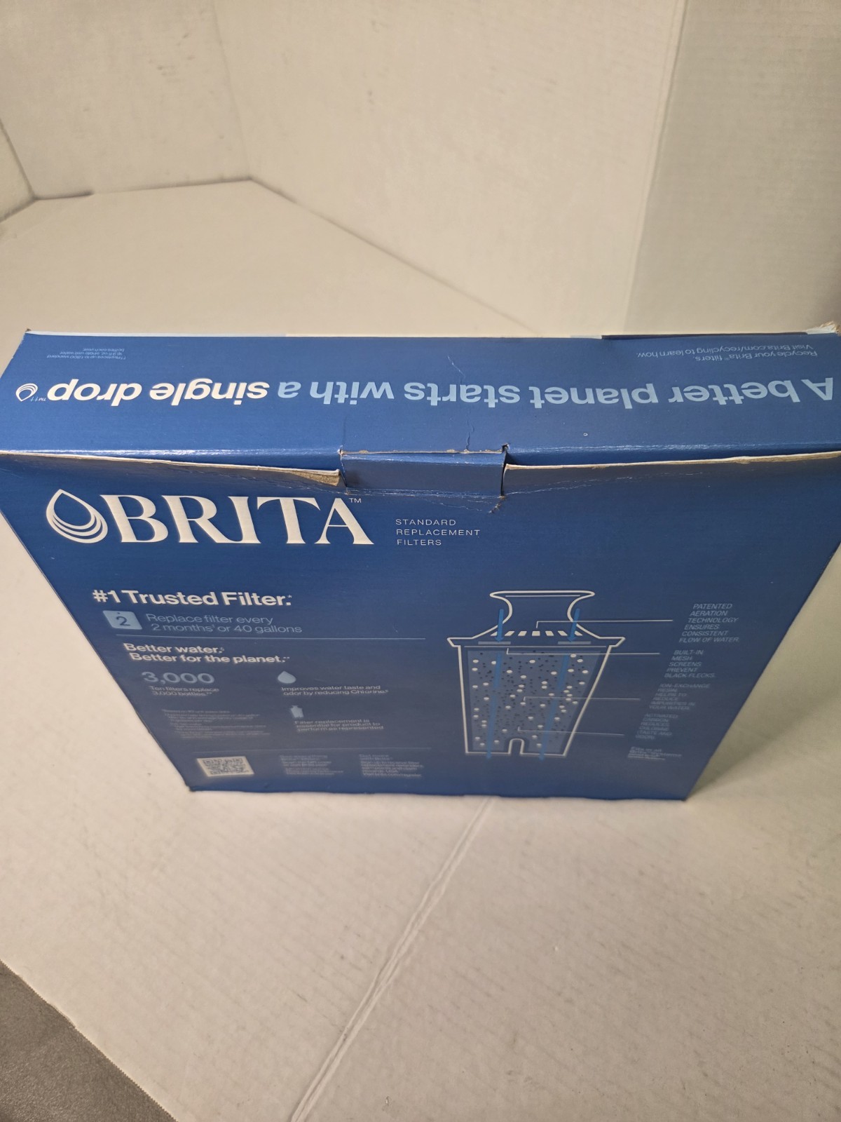 Brita Pitcher Replacement Filters – 10 Pack Brand New – 1 Open Box – All Sealed