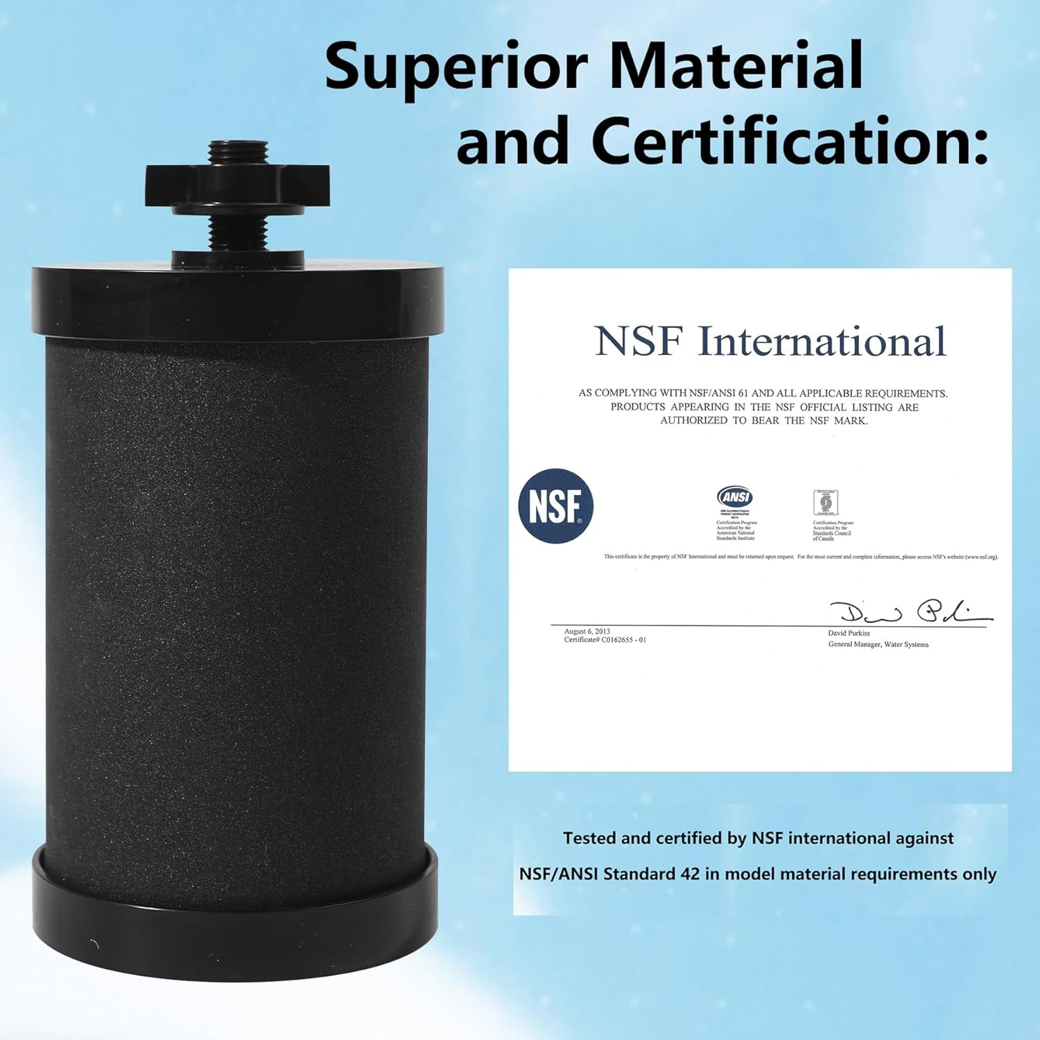 2387 Pro Filter Replacement Compatible with Alexapure 2387 Pro Water Filter