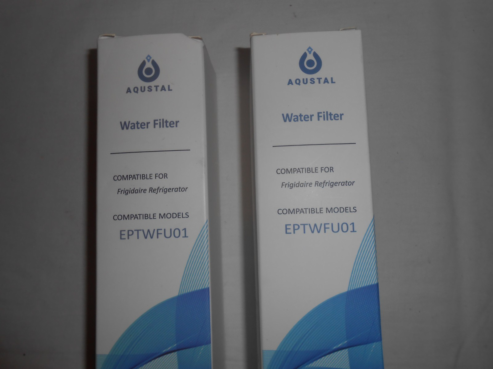 Aqustal Water Filter Fit for EPTWFU01 Frigi-daire Replacement PAIR BRAND NEW