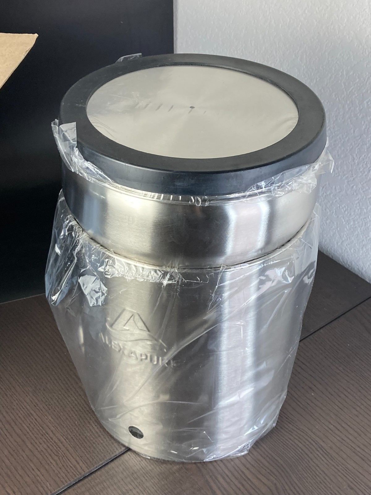 Alexapure Countertop Gravity Water Filtration System Stainless Steel 2 Filter(s)
