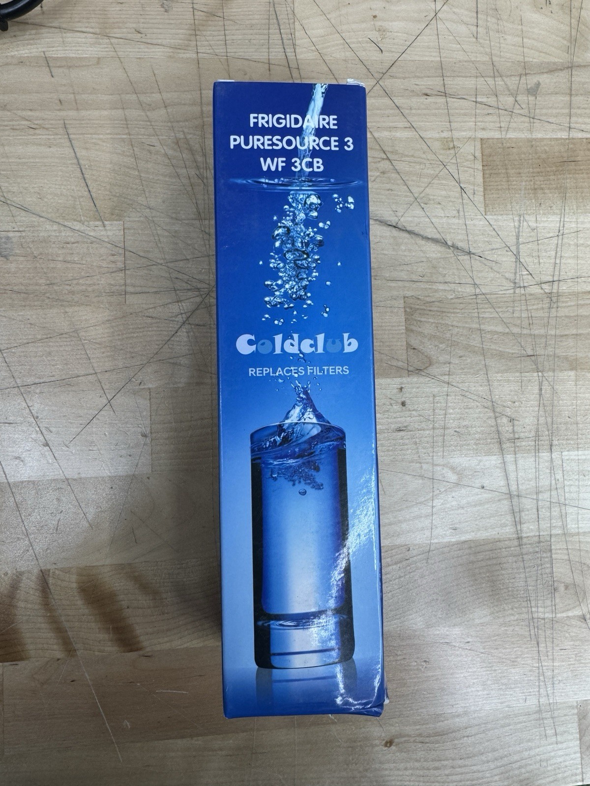 New/Sealed WF3CB Water Filter for Frigidaire Refrigerator – White, Free Ship