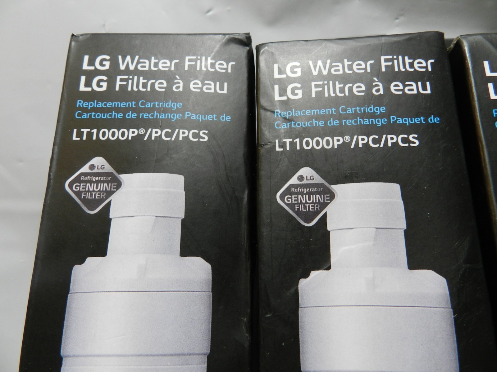 4 New Refresh Refrigerator Ice Water Filter For LG LT1000P ADQ747935 (M52K)