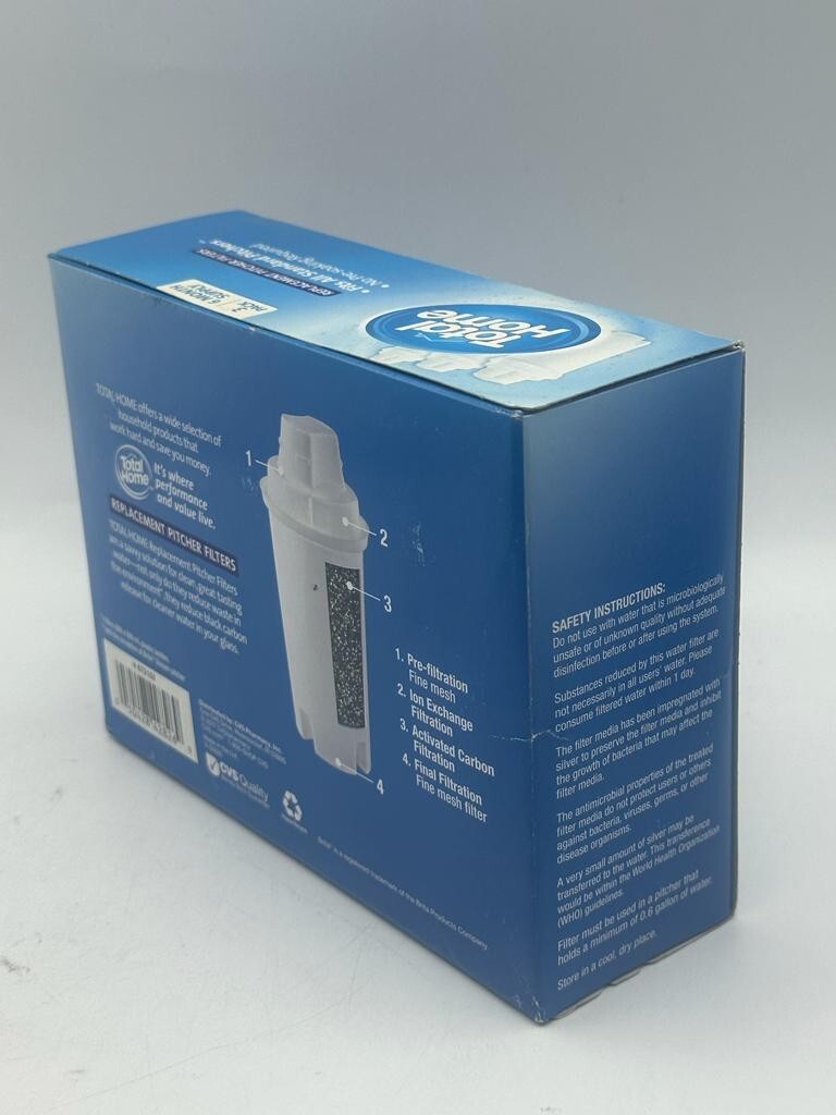 Total Home Replacement Pitcher Filters – 3-pack – 6 Months Supply