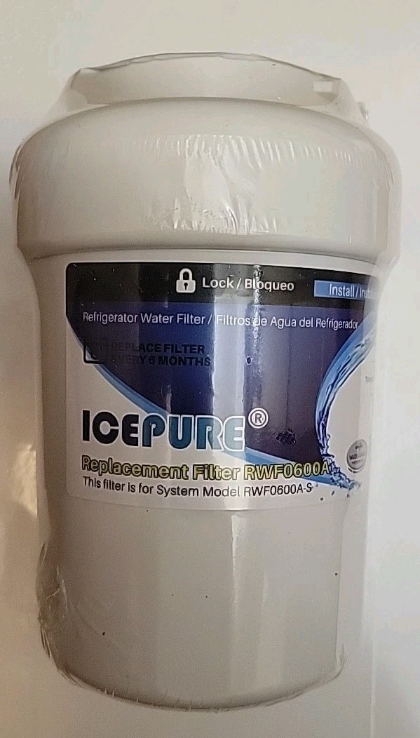 GENUINE ICEPURE RWF0600A REFRIGERATOR WATER FILTER USA SELLER FREE SHIPPING…