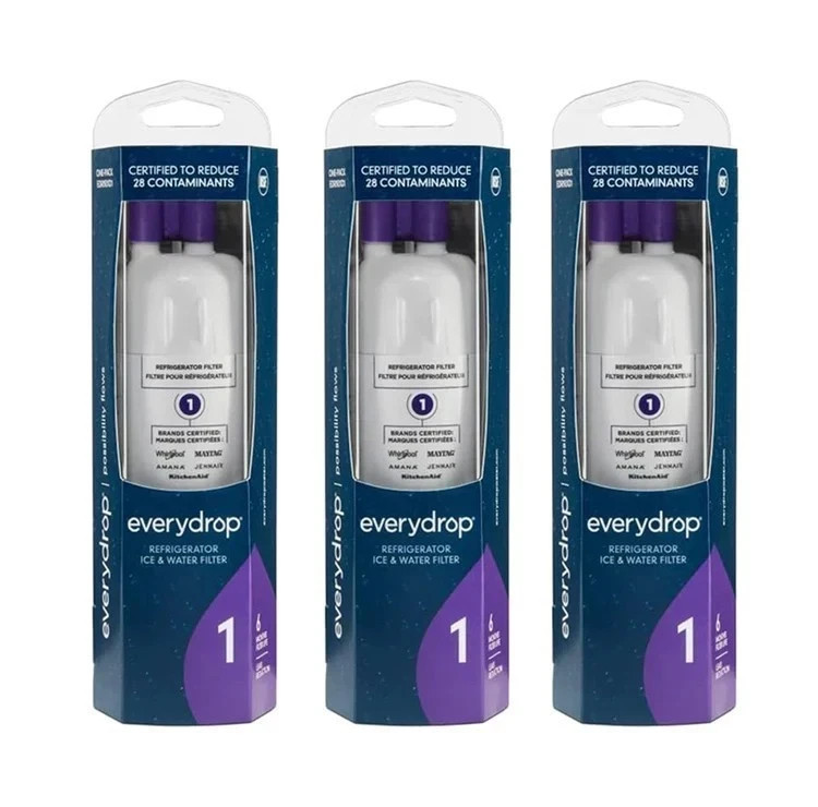 3 PACK ΕDR1RXD1 Refrigerator Wate Filter 1 Replacement New