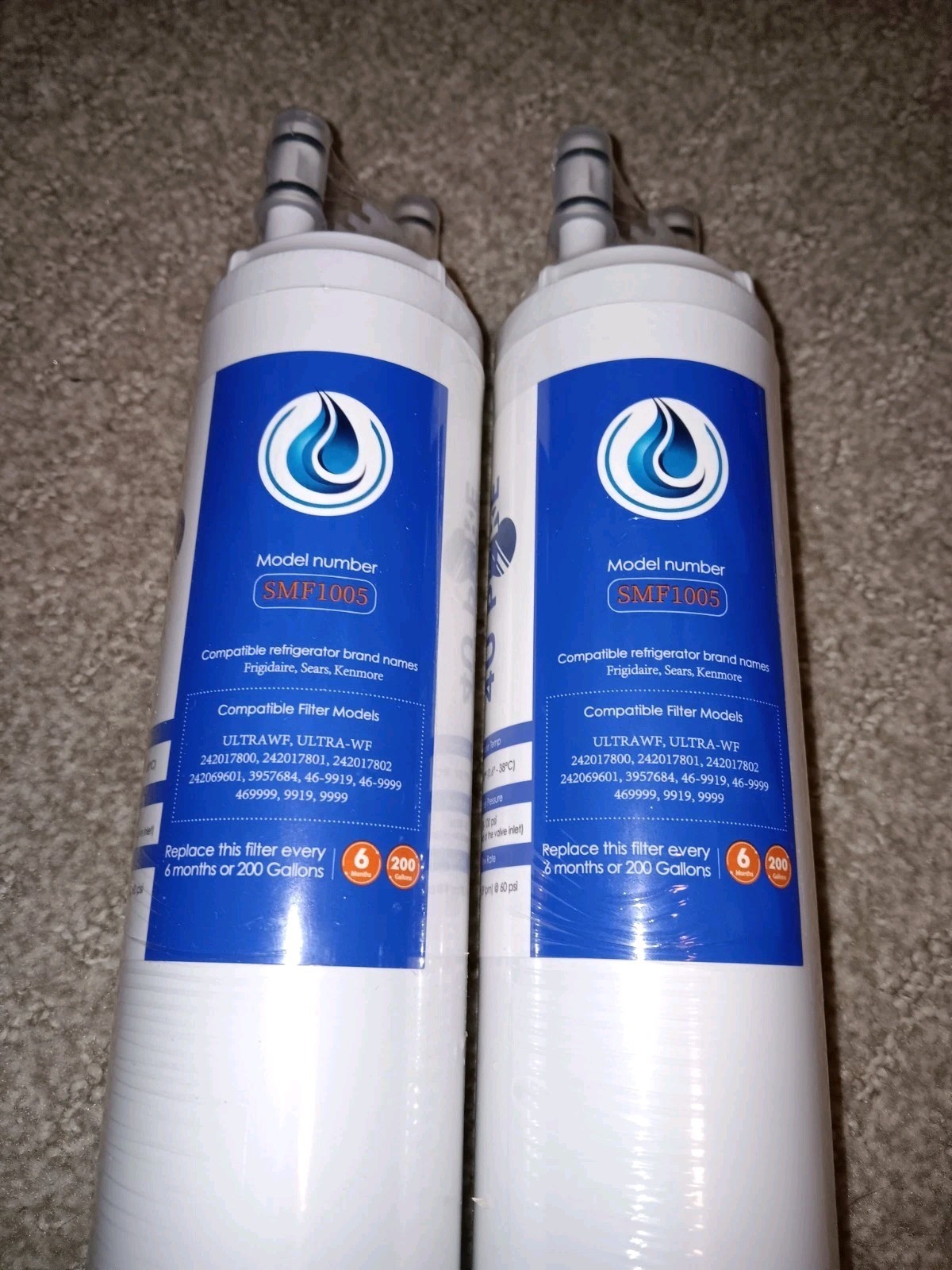 4U Pure Compatible Refrigerator Water Filter SMF 1005 / 200 Gallons / Sealed