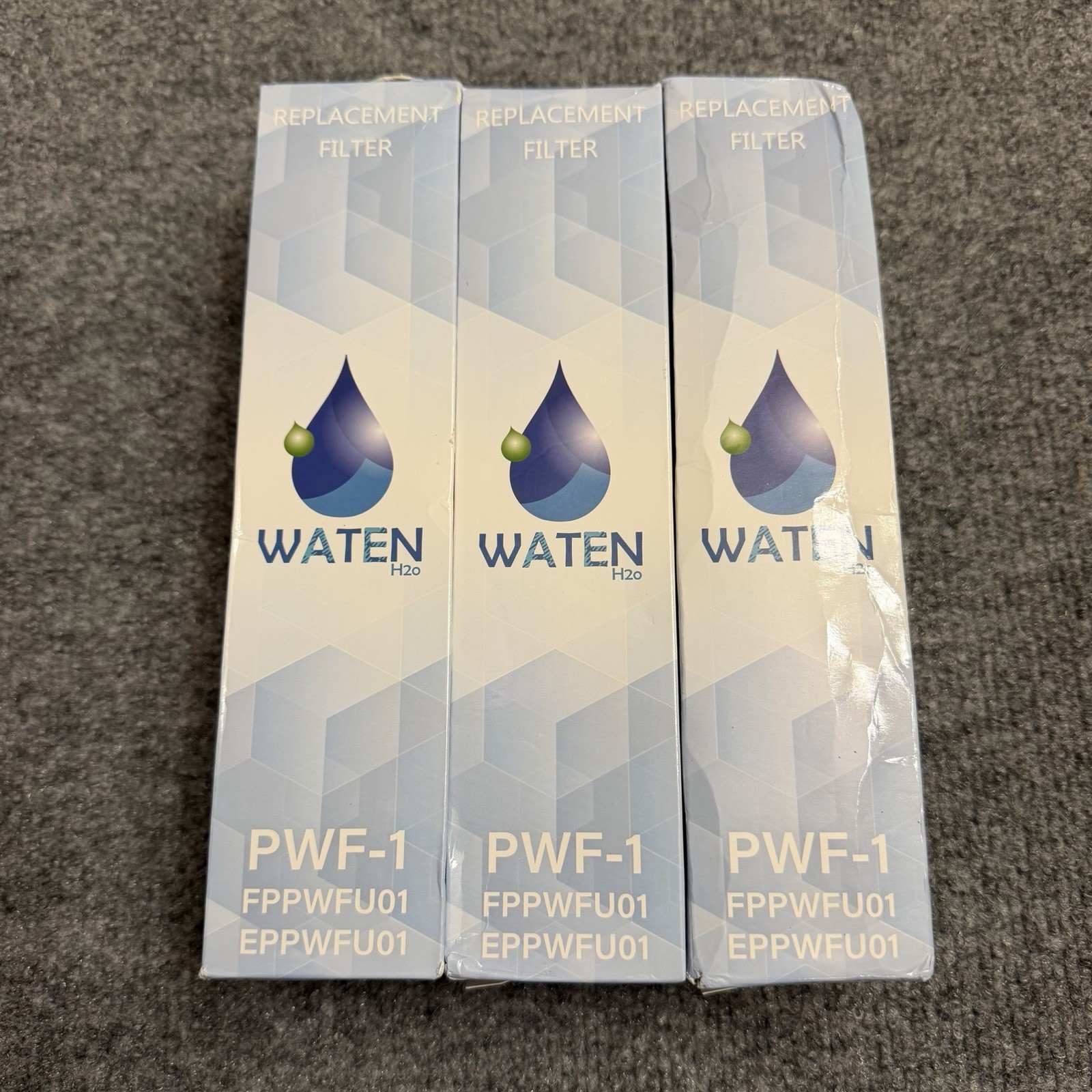(3) WATEN H20 WATER REPLACEMENT FILTER #4396841*,#43968710,Filter 3,EDR3RXD1*FS!