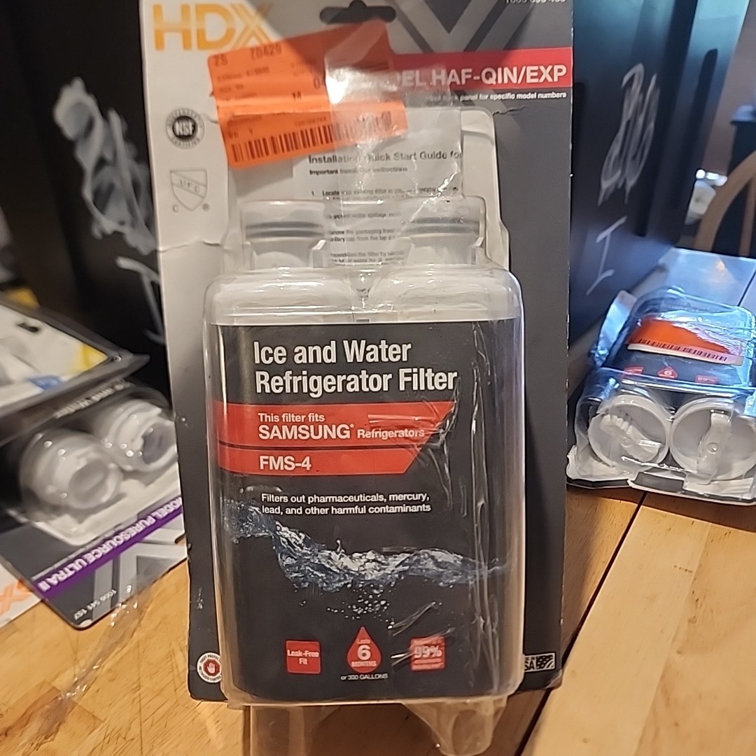 2 pack HDX FMS-4 Refrigerator Water Filter Replacement Fits Samsung HAF-QIN