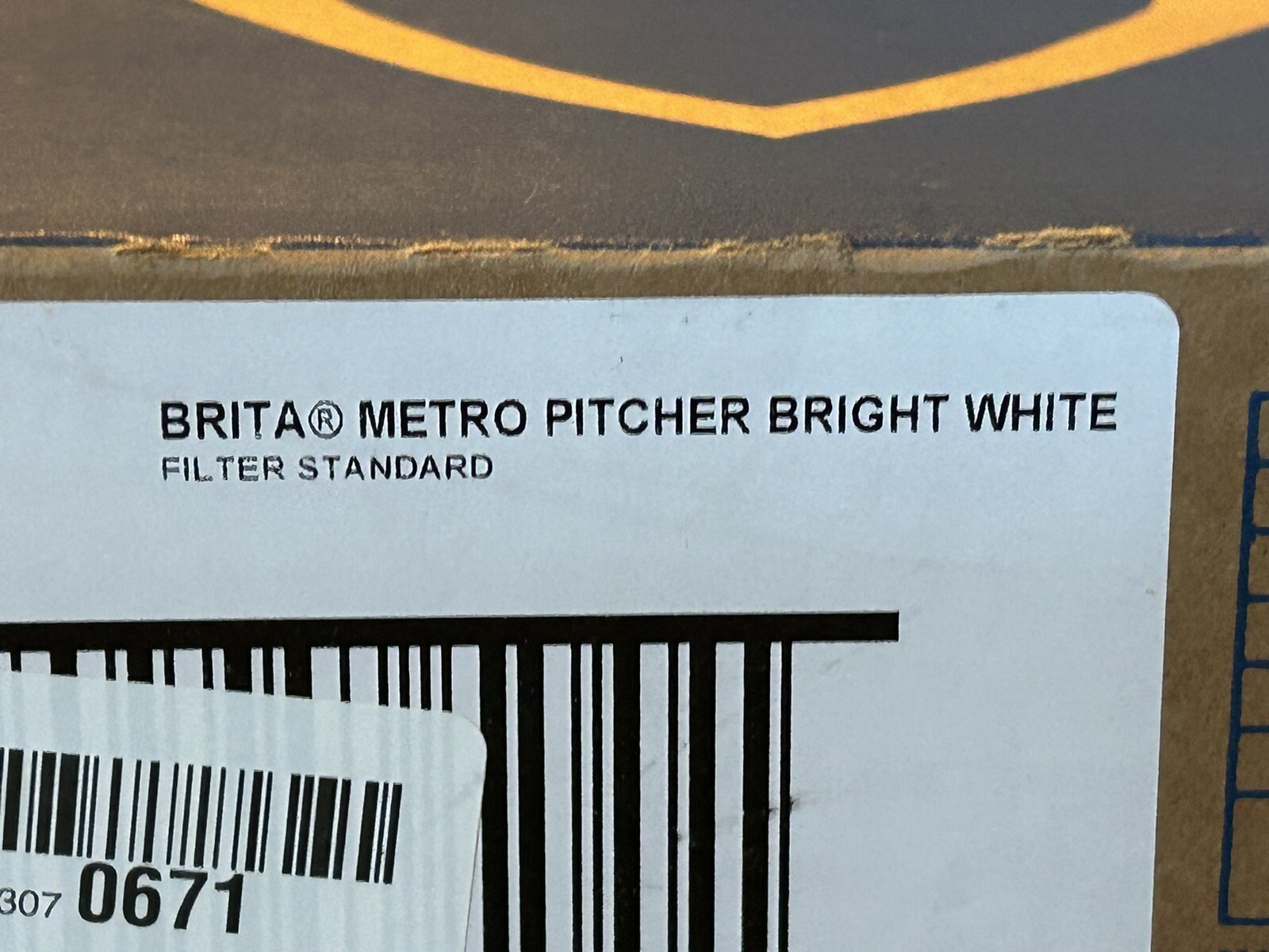 Brita Metro Pitcher Bright White 6 Cups New In Box