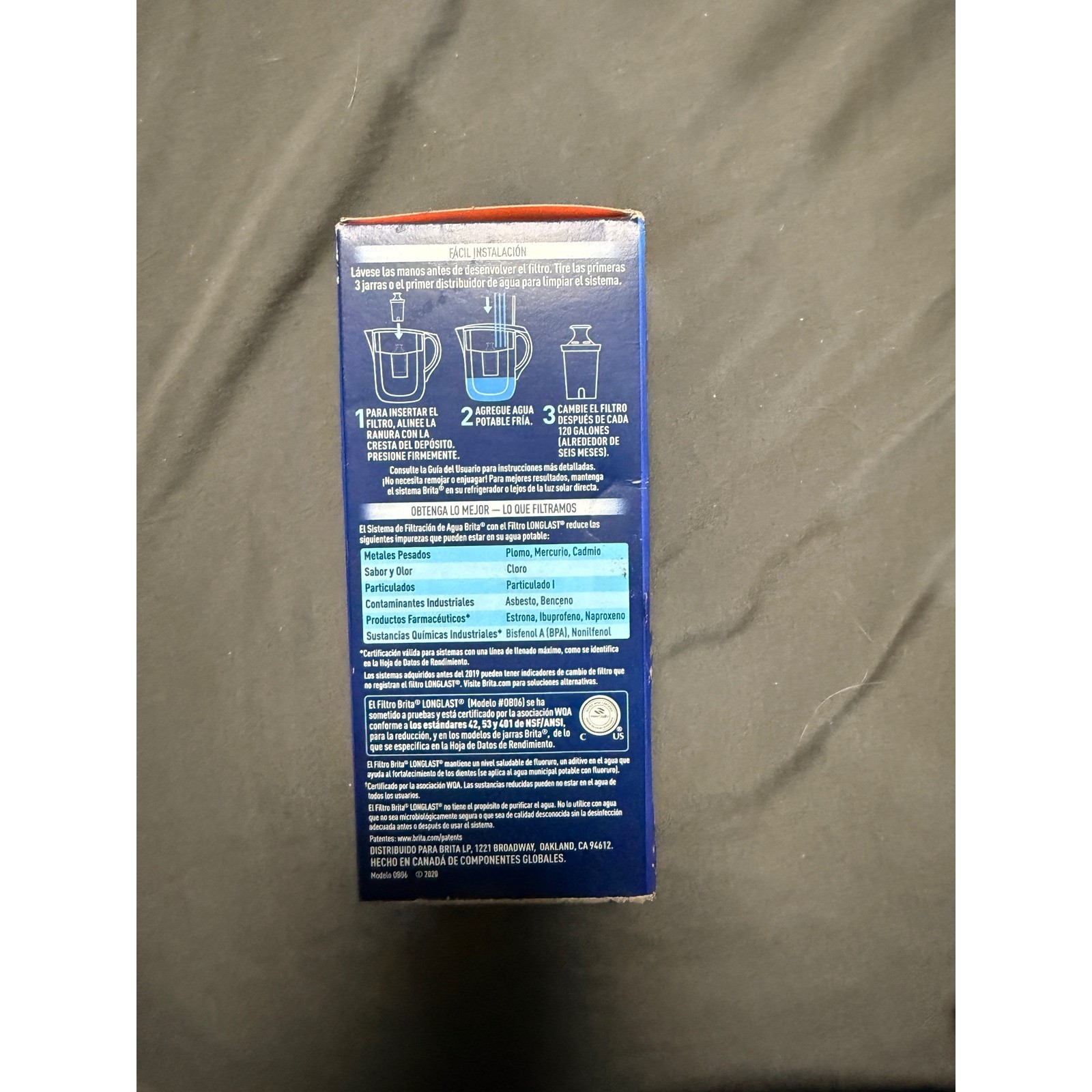 NEW Brita Elite Water Filter Advanced Carbon Core Technology Pitcher Replacement