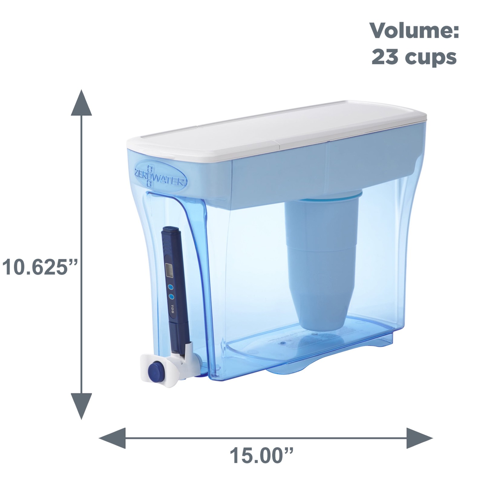 ZeroWater 23 Cup 5-stage Water Filtration Dispenser