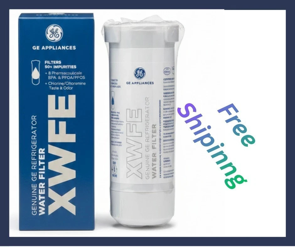 GE XWFE Genuine Refrigerator Water Filter (WITH CHIP)