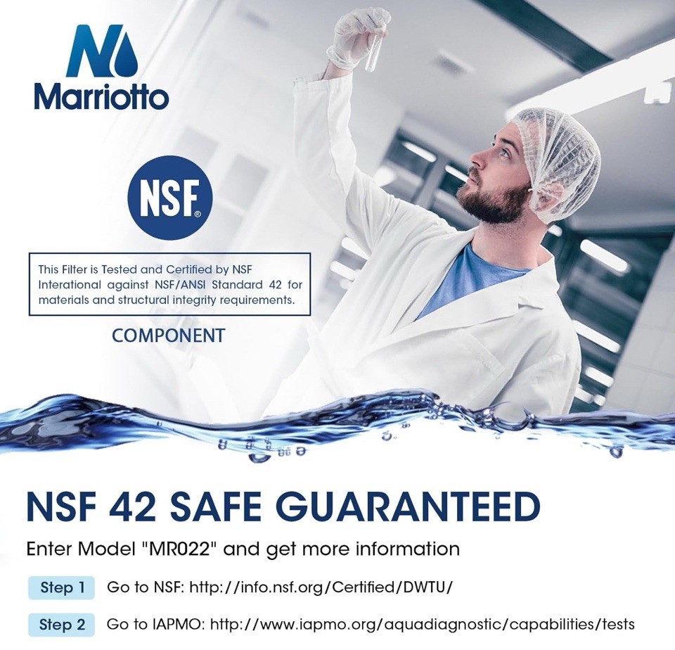 MARRIOTTO MR022 Water Filter Replacement, Compatible with Frigidaire EPTW 3 PACK