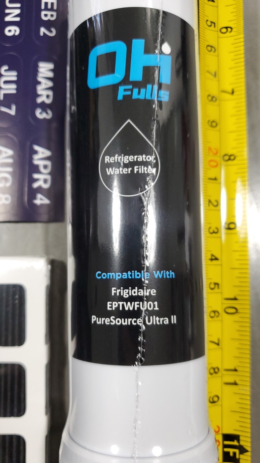 1 Pcs Frigidaire EPTWFU01 Pure Source Ultra II Refrigerator Water Filter
