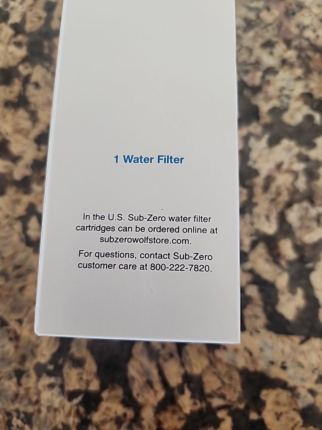 Sub-Zero 4204490 Refrigerator Water Filter Cartridge Replacement 1 Pack OEM