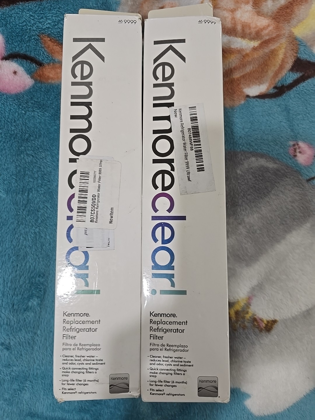 2 Pack Kenmoreclear! 469999 Replacement Refrigerator Water Filters, 46-9999 NEW
