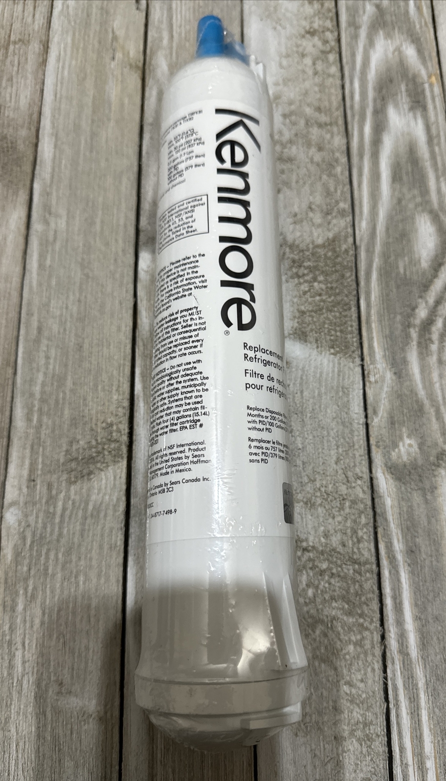 460-9083 Refrigerator Water Filter Cartridge Replacement Sealed Fits: Kenmore