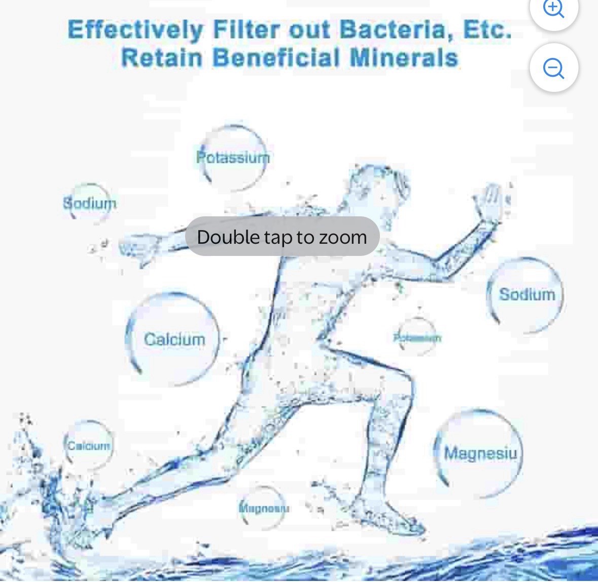 Eiree UF33 6 Stages Ultra Filtration Under Sink Water Filter System Under Counte