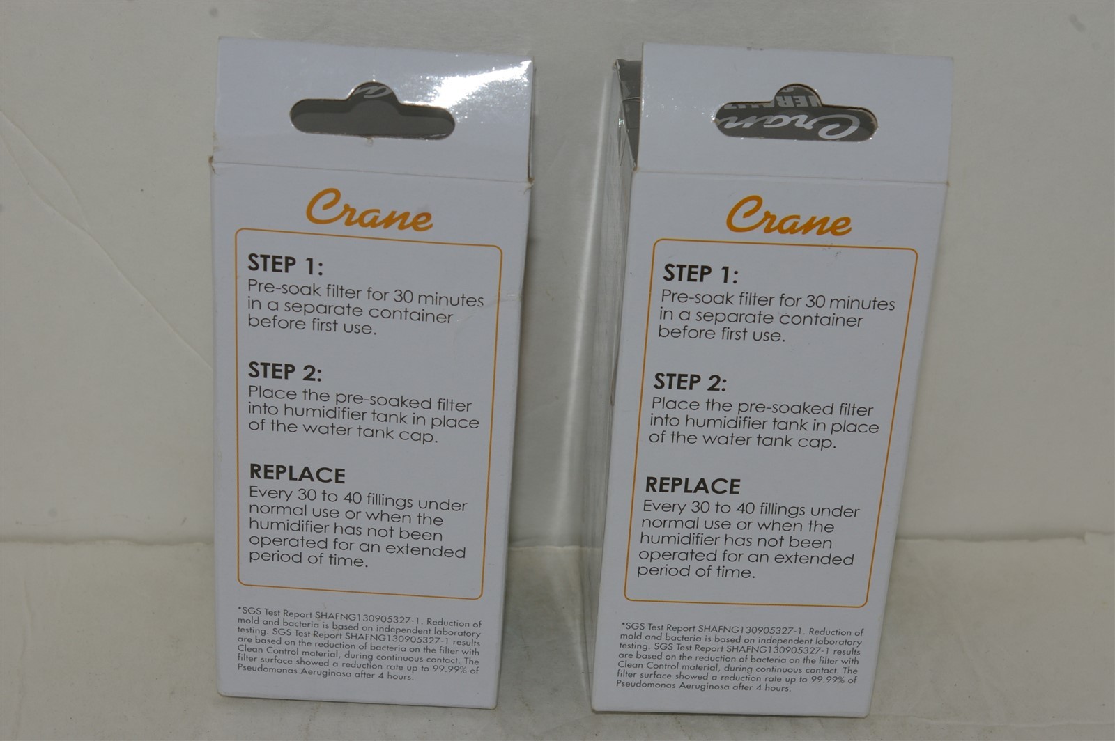 Lot of 2 Crane Humidifier Demineralization Filter Cartridges HS-1932 NEW