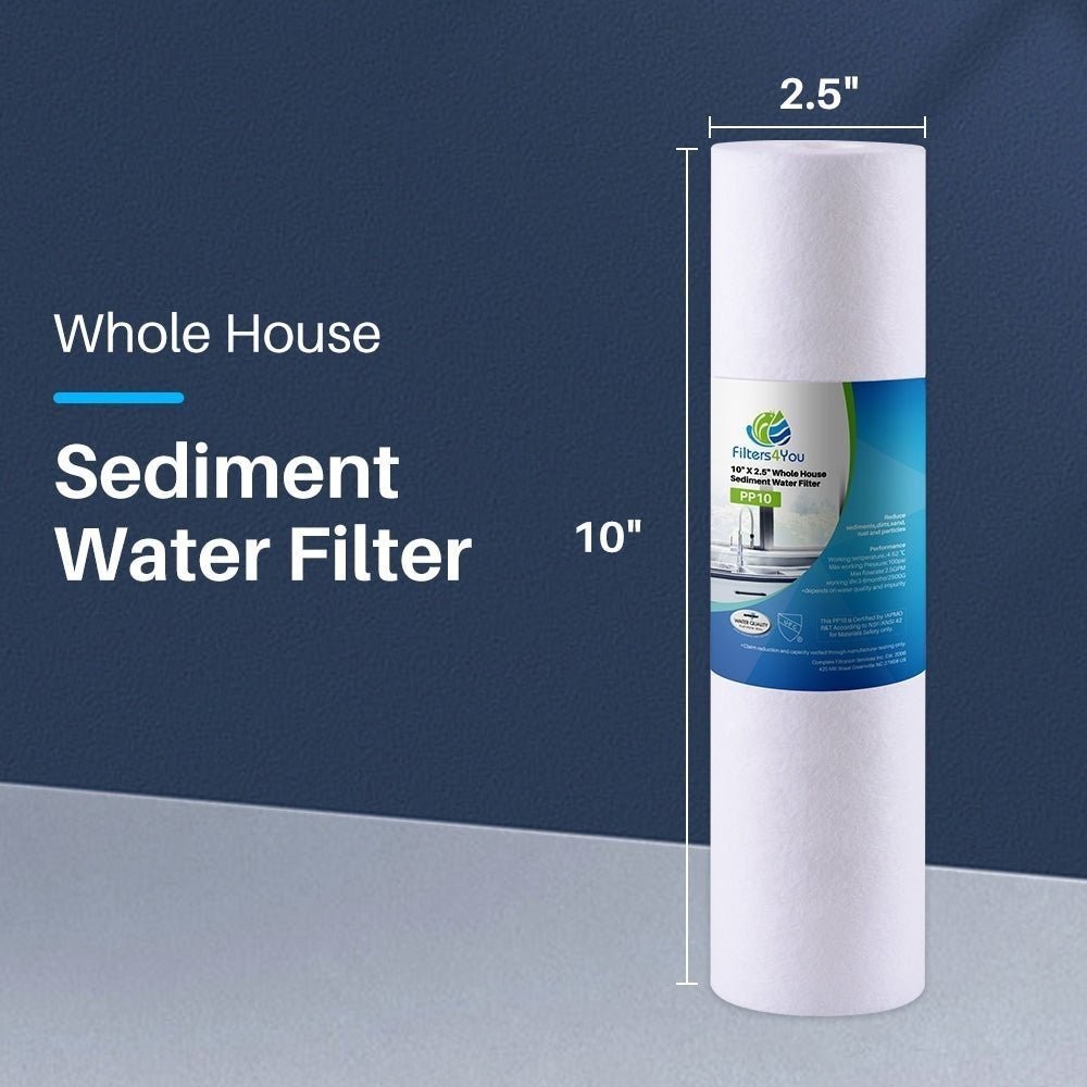 Pentek P5 Compatible 5 Micron 10 x 2.5 Inch Whole House Sediment Water Filter…
