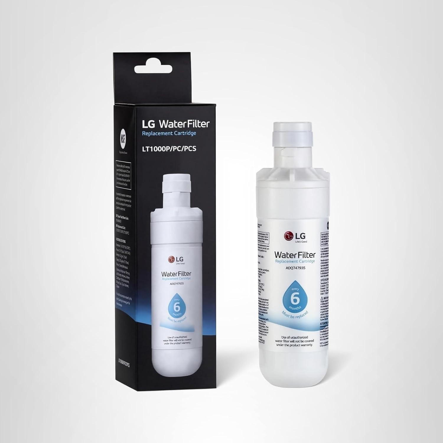 LG LT1000P 6Month / 200Gal Capacity Replacement Refrigerator Water Filter…