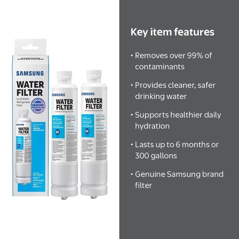 Samsung DA29-00020B HAF-CIN/EXP REFRIGERATOR Water Sealed 2 Pack
