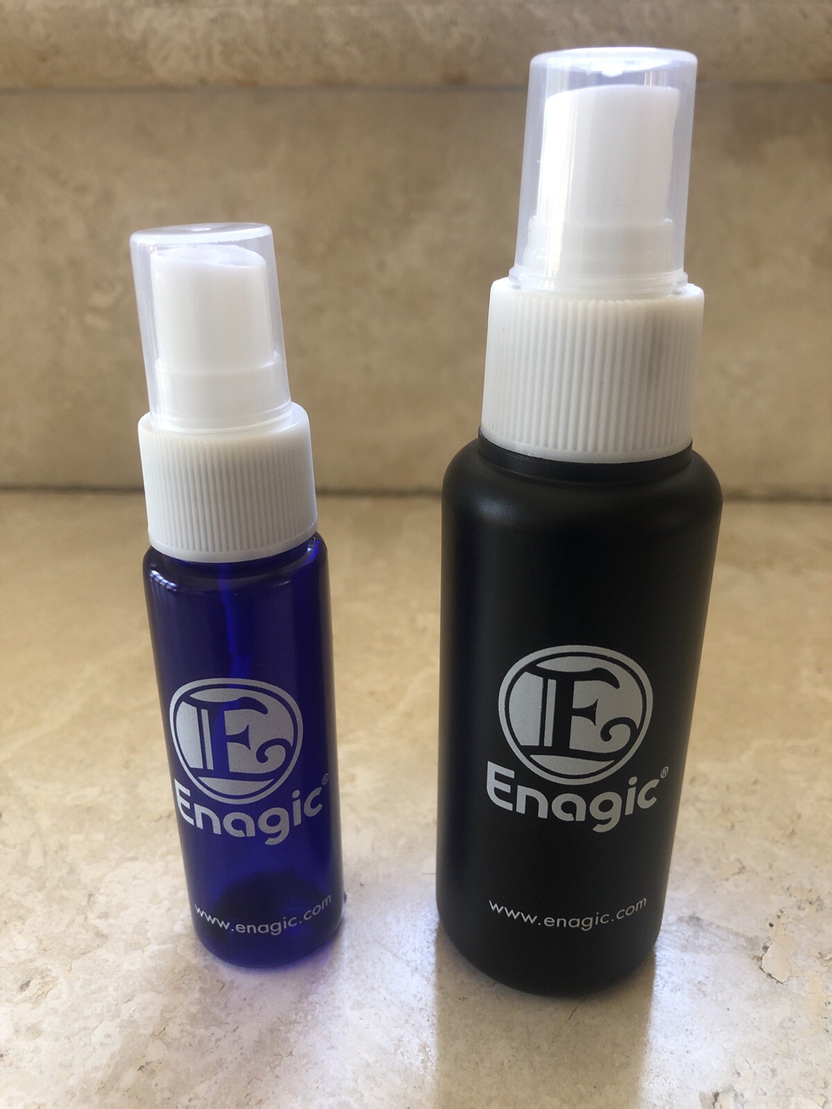 Pack of 2 Original Authentic Enagic Handy Spray Bottle Kangen 2.5 & Beauty Water