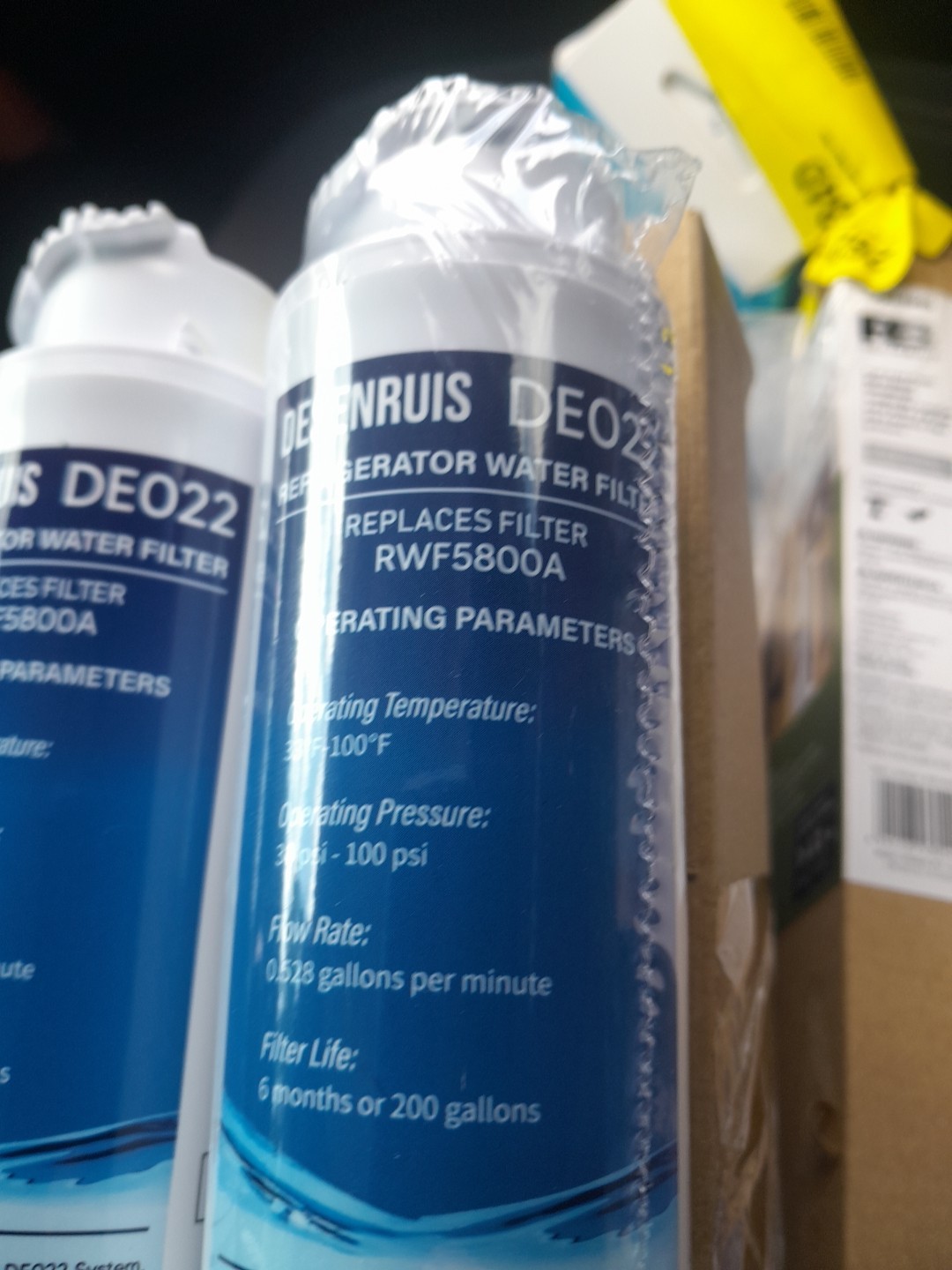 2x Desenruis DE022 Water Filters RWF5800A Replacement – Combo Pack Of 2