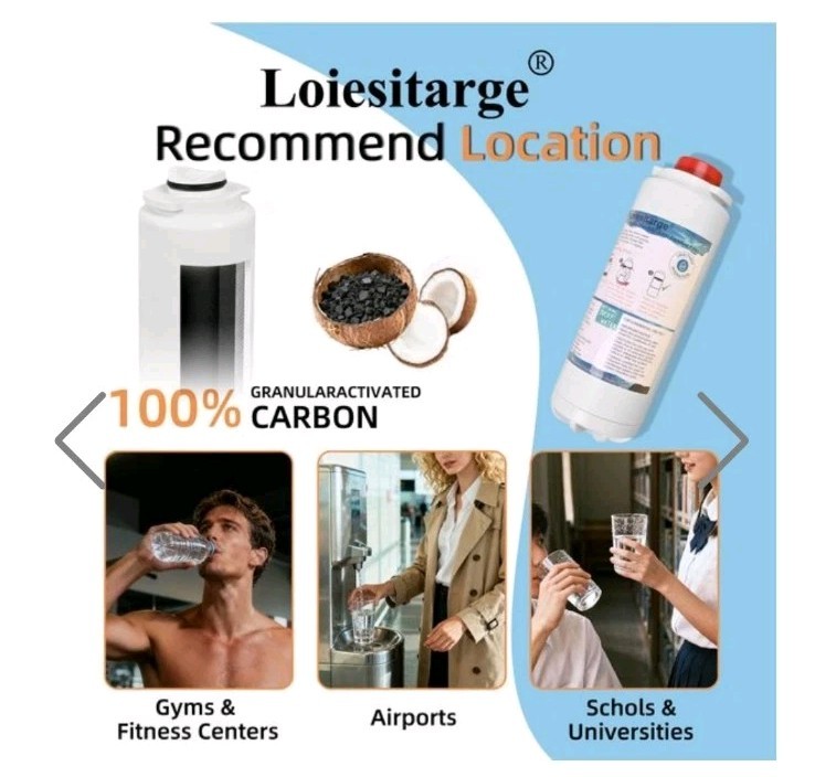 Lot Of 4 Water Filter Replacements Compatible With Elkay 51300C WaterSentry.